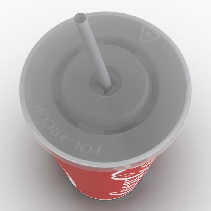 Drink Cup Coca Cola 3D model