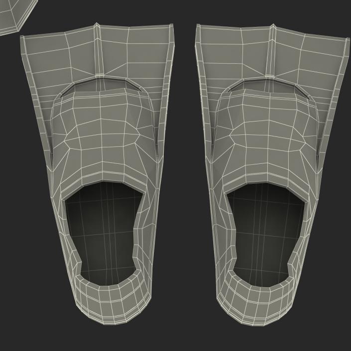 Swim Fins Collection 2 3D