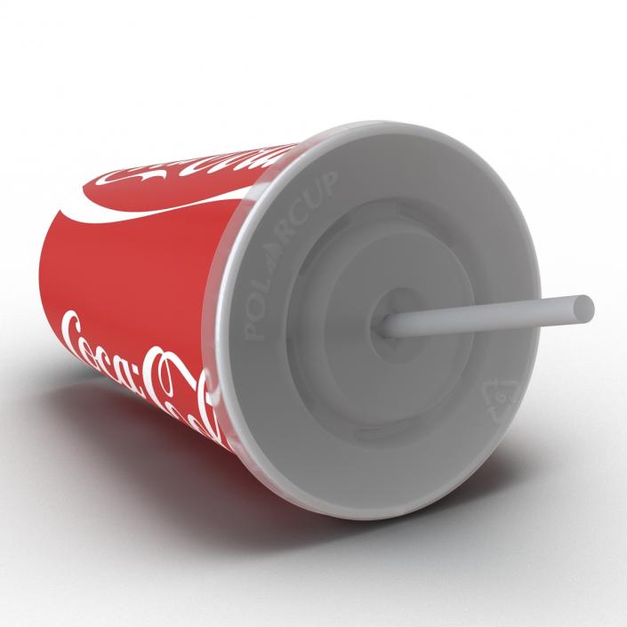 Drink Cup Coca Cola 3D model