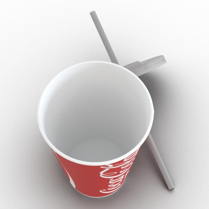 Drink Cup Coca Cola 3D model