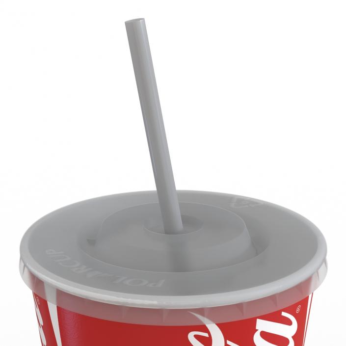 Drink Cup Coca Cola 3D model