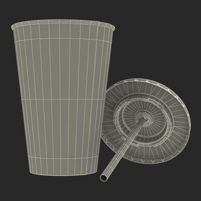 Drink Cup Coca Cola 3D model