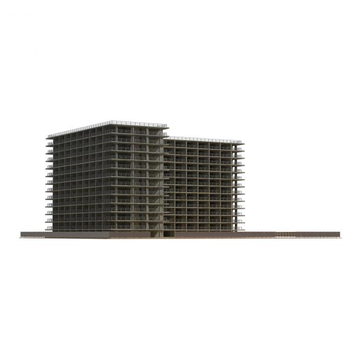 3D Building Construction 4 model