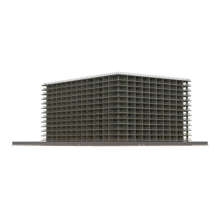 3D Building Construction 4 model