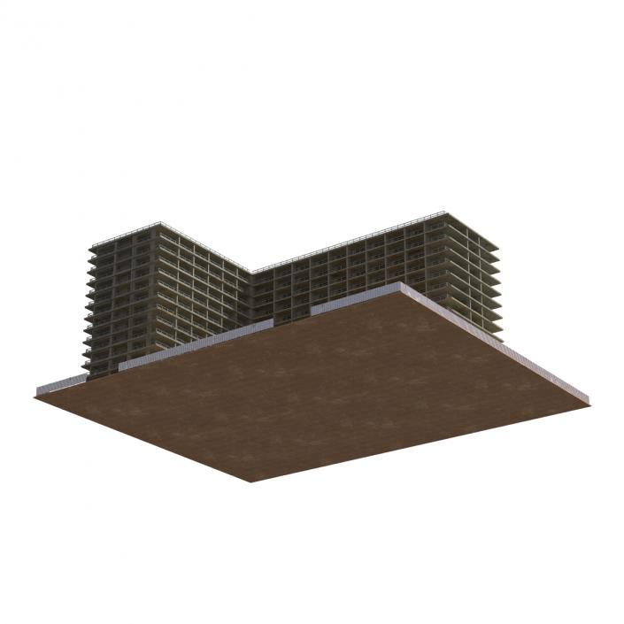 3D Building Construction 4 model