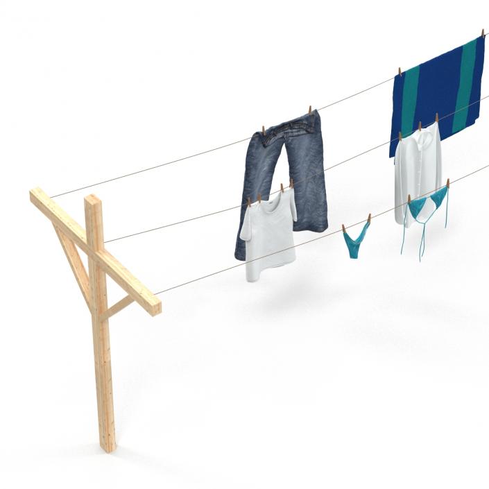 Clothes Line 3D