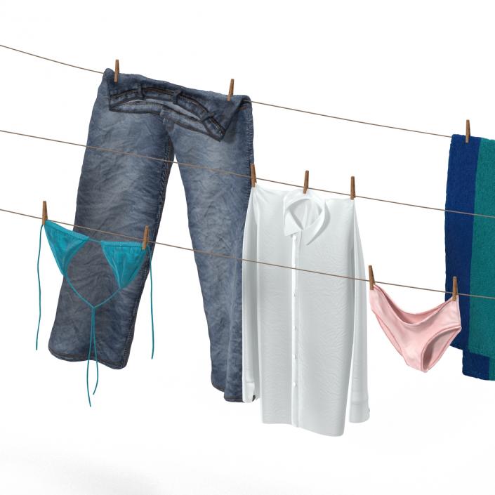 Clothes Line 3D