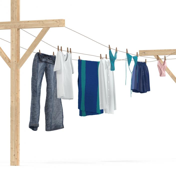 Clothes Line 3D