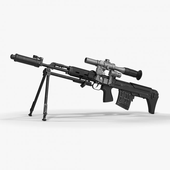 Sniper Rifles Collection 3D model