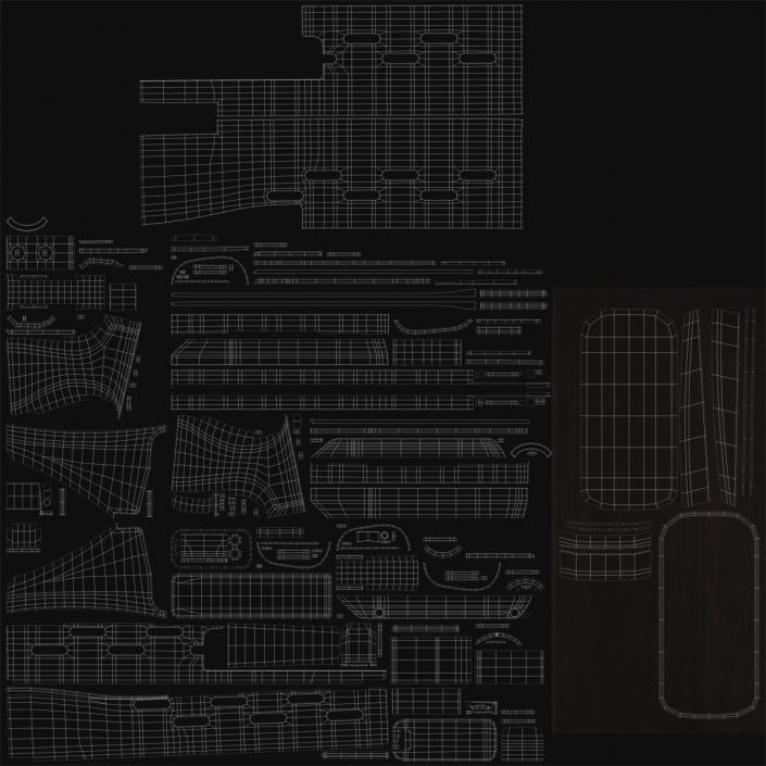 3D Bullpup Sniper Rifle Dragunov SVU model