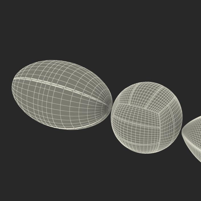 Sport Balls Collection 4 3D model