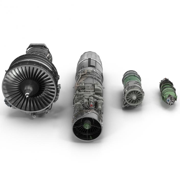 Turbofan Engines Collection 2 3D model