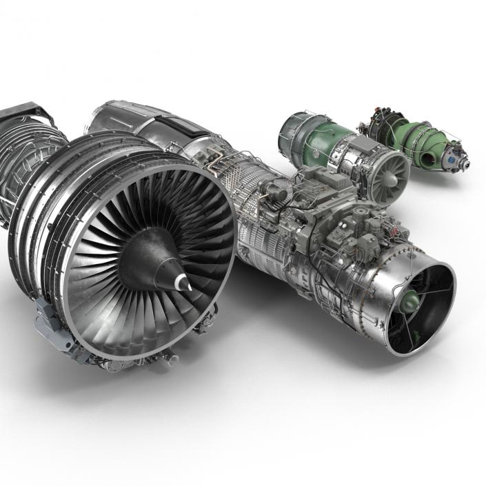 Turbofan Engines Collection 2 3D model