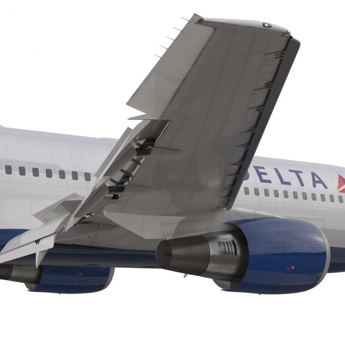 3D model Boeing 767-200 Delta Air Lines