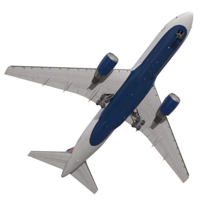 3D model Boeing 767-200 Delta Air Lines