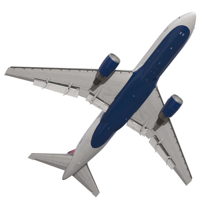 3D model Boeing 767-200 Delta Air Lines