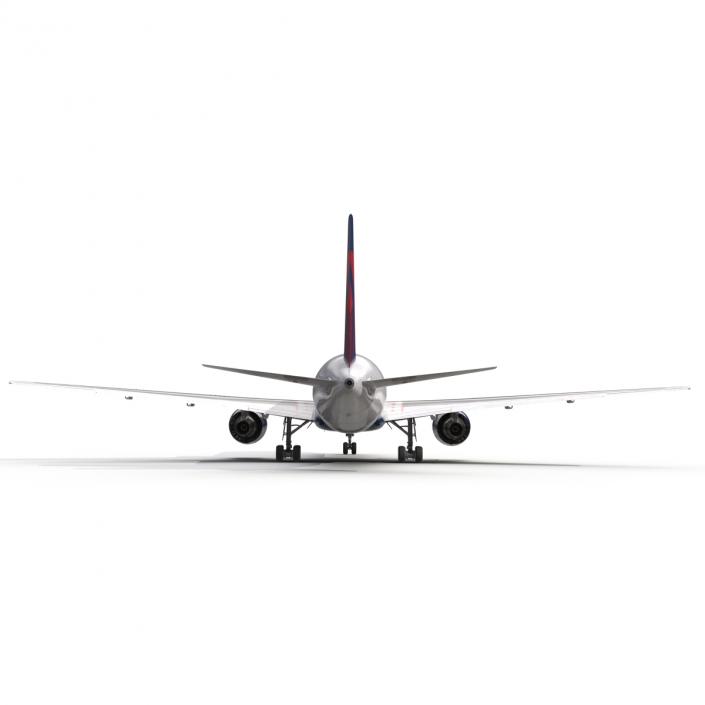 3D model Boeing 767-200 Delta Air Lines