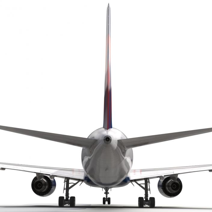 3D model Boeing 767-200 Delta Air Lines