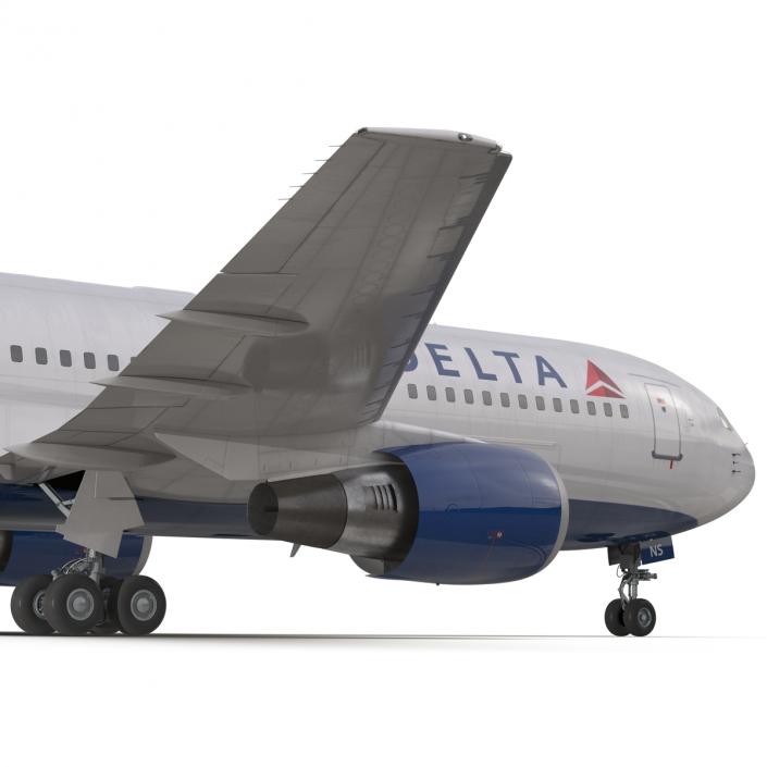 3D model Boeing 767-200 Delta Air Lines