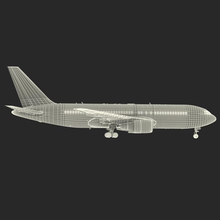 3D model Boeing 767-200 Delta Air Lines