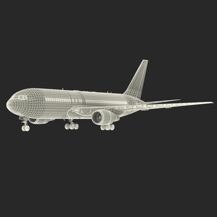 3D model Boeing 767-200 Delta Air Lines