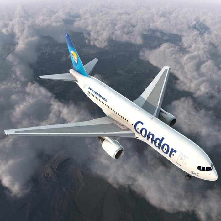 Boeing 767-200 Condor Flugdienst 3D