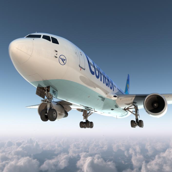 Boeing 767-200 Condor Flugdienst 3D