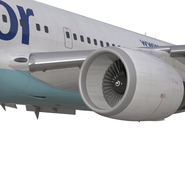 Boeing 767-200 Condor Flugdienst 3D