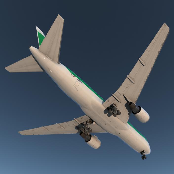 3D Boeing 767-200 Alitalia model