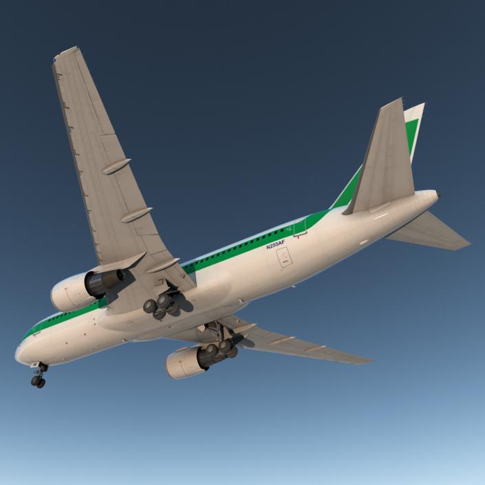 3D Boeing 767-200 Alitalia model