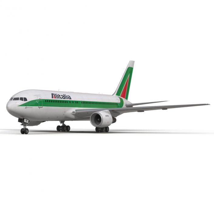 3D Boeing 767-200 Alitalia model