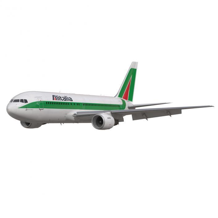 3D Boeing 767-200 Alitalia model