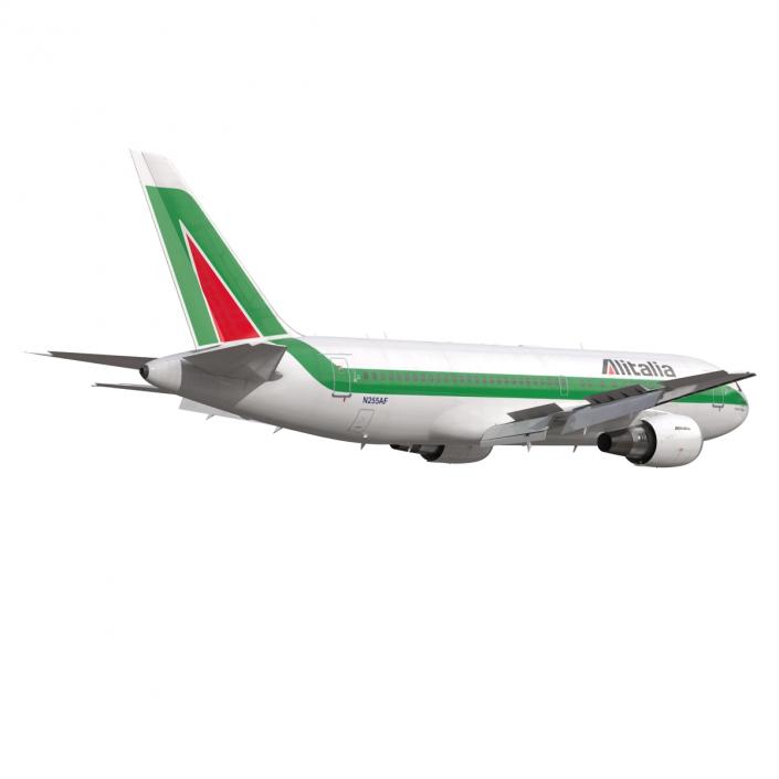 3D Boeing 767-200 Alitalia model