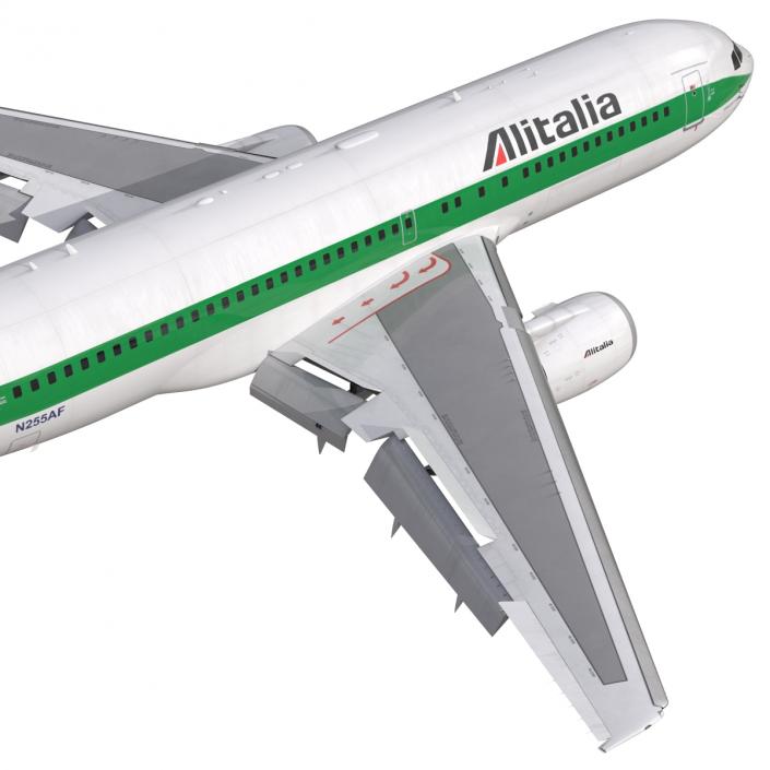 3D Boeing 767-200 Alitalia model