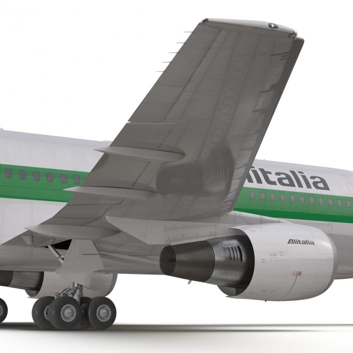 3D Boeing 767-200 Alitalia model