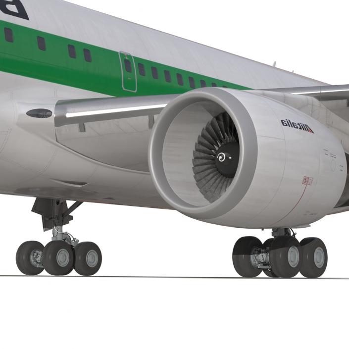 3D Boeing 767-200 Alitalia model