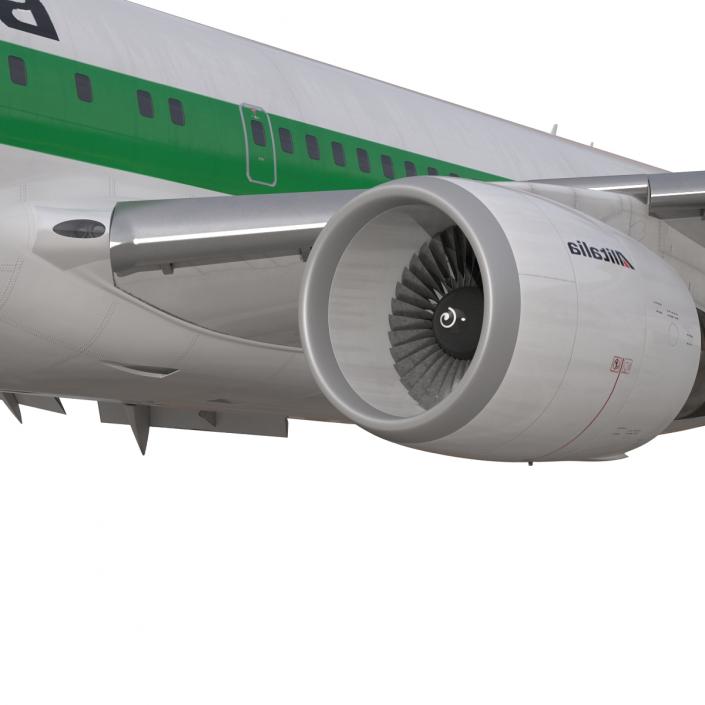 3D Boeing 767-200 Alitalia model