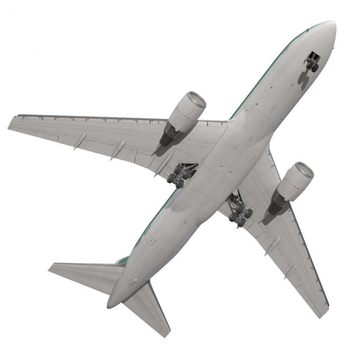 3D Boeing 767-200 Alitalia model