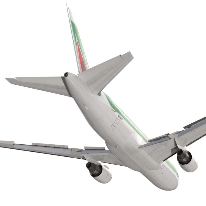 3D Boeing 767-200 Alitalia model