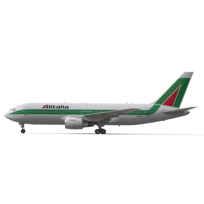 3D Boeing 767-200 Alitalia model