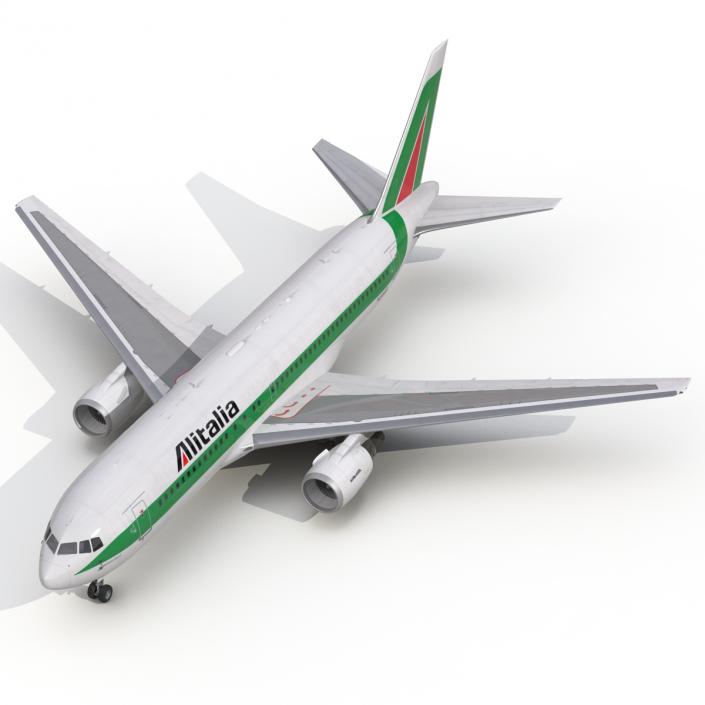 3D Boeing 767-200 Alitalia model