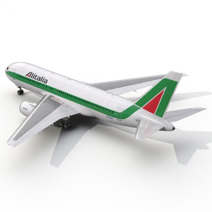 3D Boeing 767-200 Alitalia model