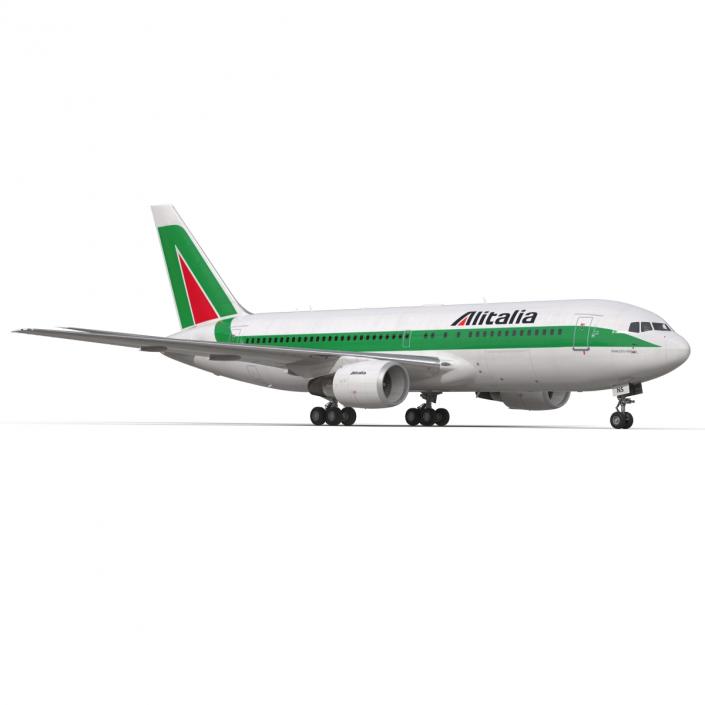 3D Boeing 767-200 Alitalia model