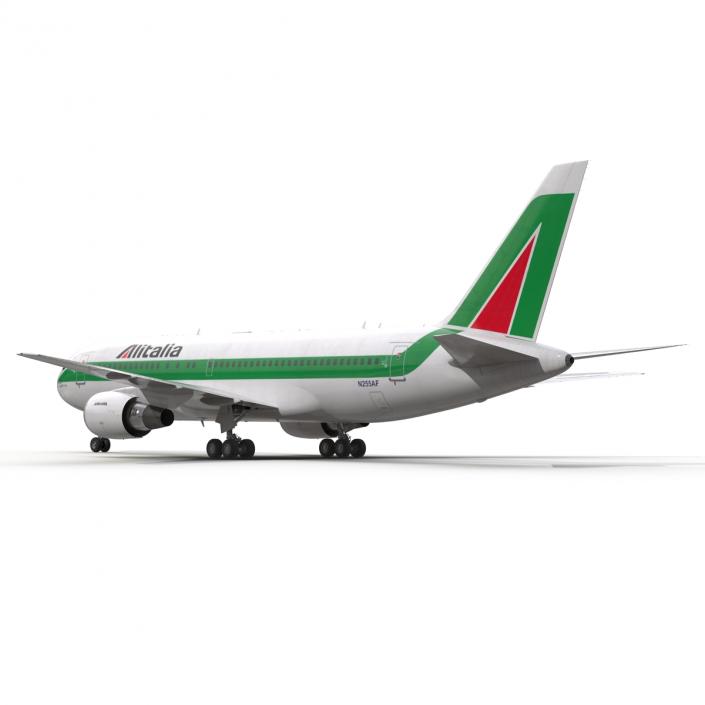 3D Boeing 767-200 Alitalia model