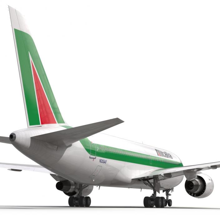 3D Boeing 767-200 Alitalia model