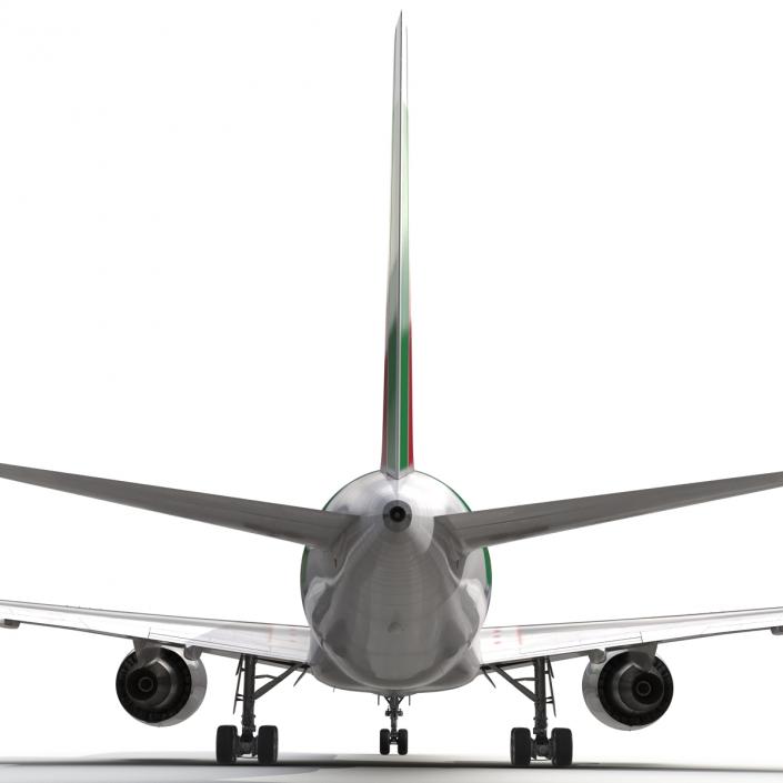 3D Boeing 767-200 Alitalia model