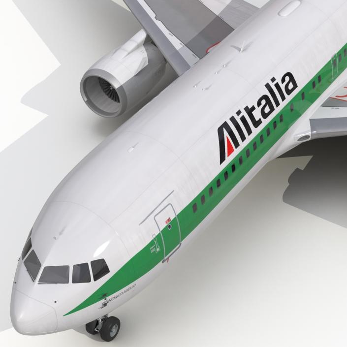 3D Boeing 767-200 Alitalia model