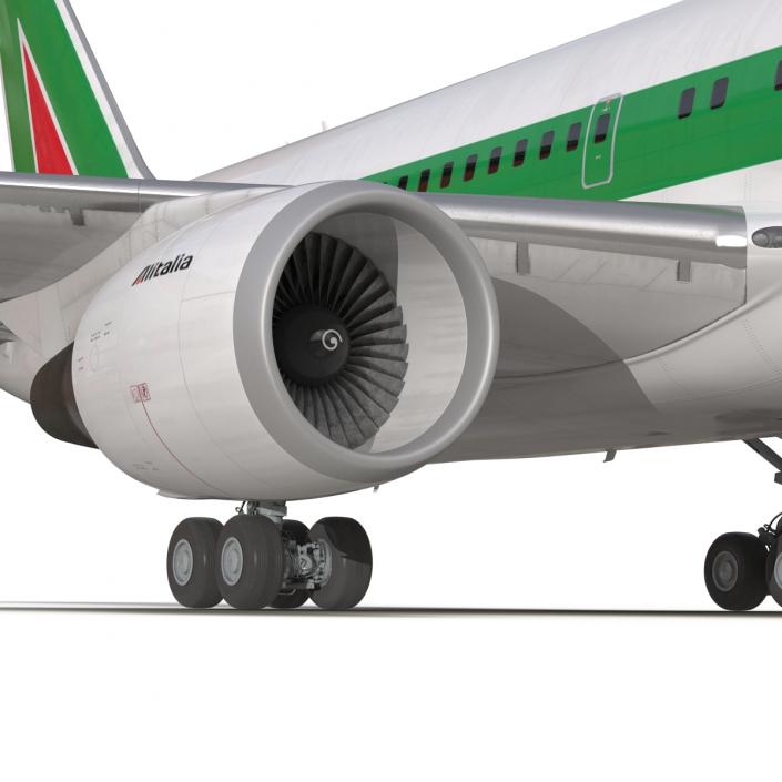 3D Boeing 767-200 Alitalia model