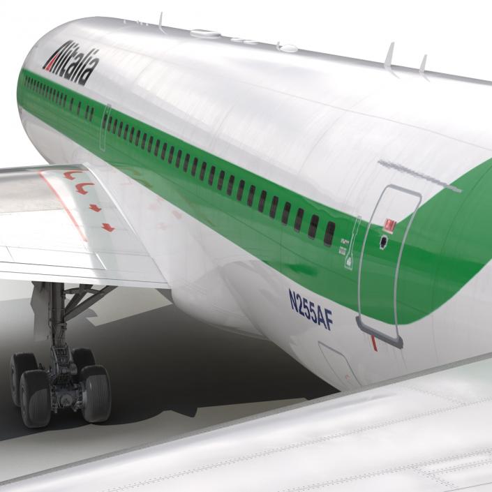 3D Boeing 767-200 Alitalia model