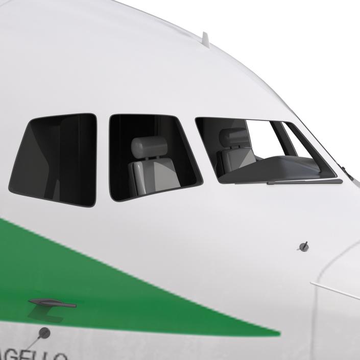 3D Boeing 767-200 Alitalia model